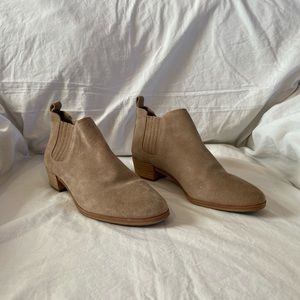 Michael Kors Suede Ankle Boots Size 8 1/2